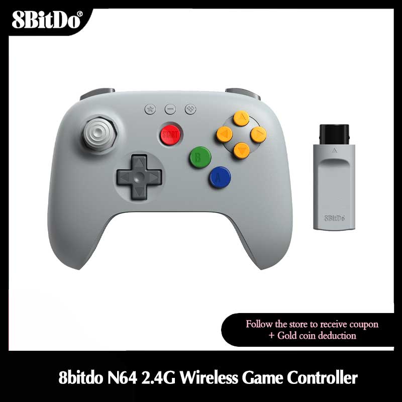 Board Game Android - 8BitDo N64 2.4G Pengontrol Game Nirkabel