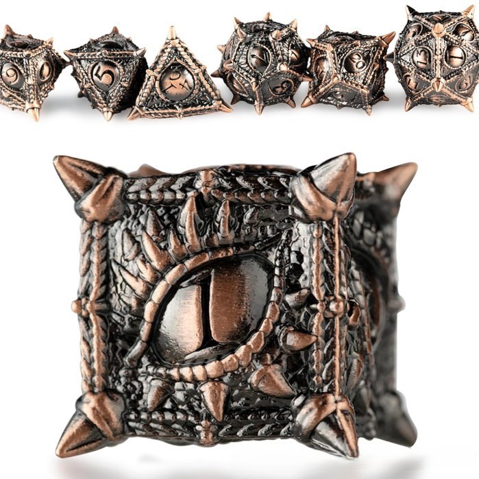 Dice Tower Wooden - Dadu Logam Dungeon and Dragon DND