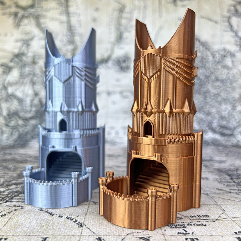 Dice Tower Wooden - 1 Buah/Set Menara Dadu DND untuk