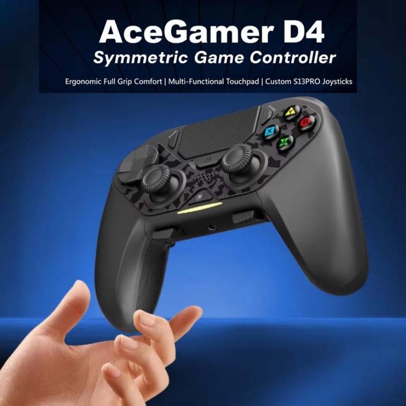 Board Game Android - AceGamer D4 Wireless Steam Controller Symmetric