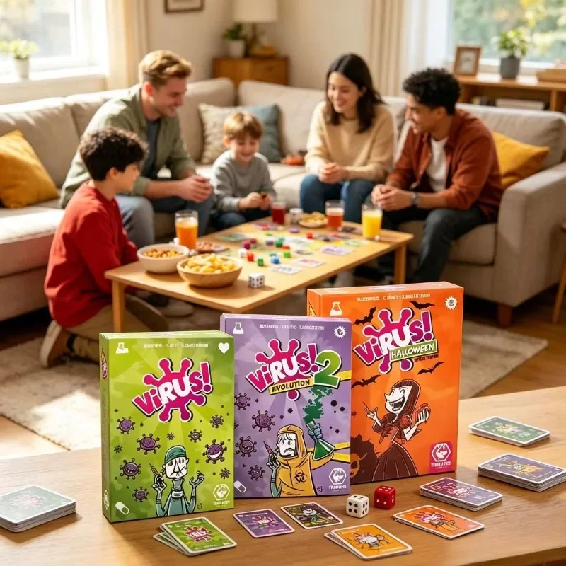 Board Game Virus - Permainan Kartu Virus yang Menarik &