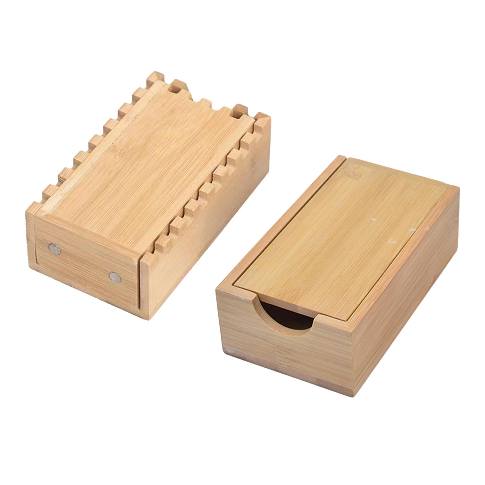 Dice Tower Wooden - Casing Putar dari kayu menara dadu