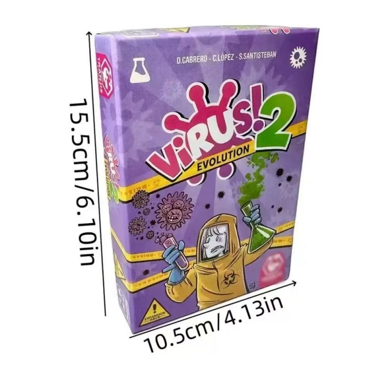 Set Permainan Kartu Strategi K - Board Game Virus ulasan dan harga