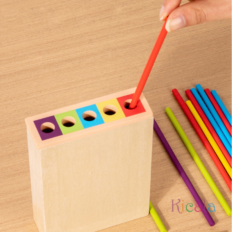 Permainan Montessori Tongkat K - Dice Tower Wooden ulasan dan harga
