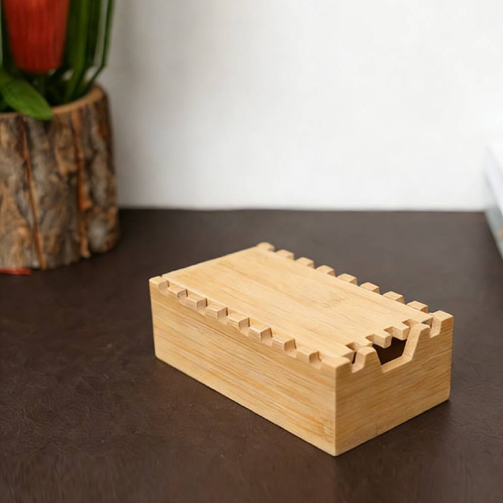 Menara Dadu Lipat Bambu Alami  - Dice Tower Wooden ulasan dan harga