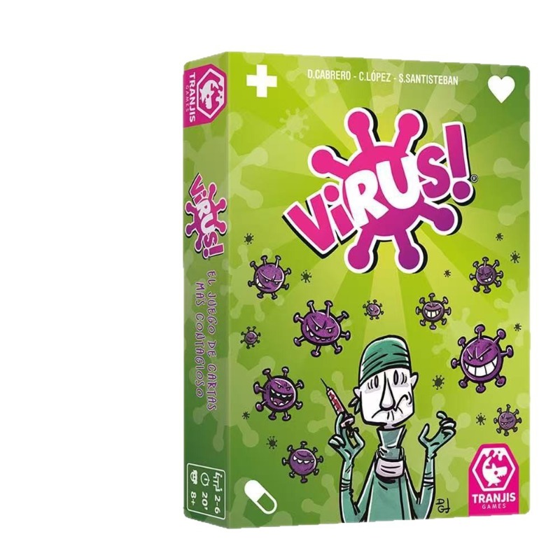 Set Permainan Kartu Strategi K - Board Game Virus ulasan dan harga