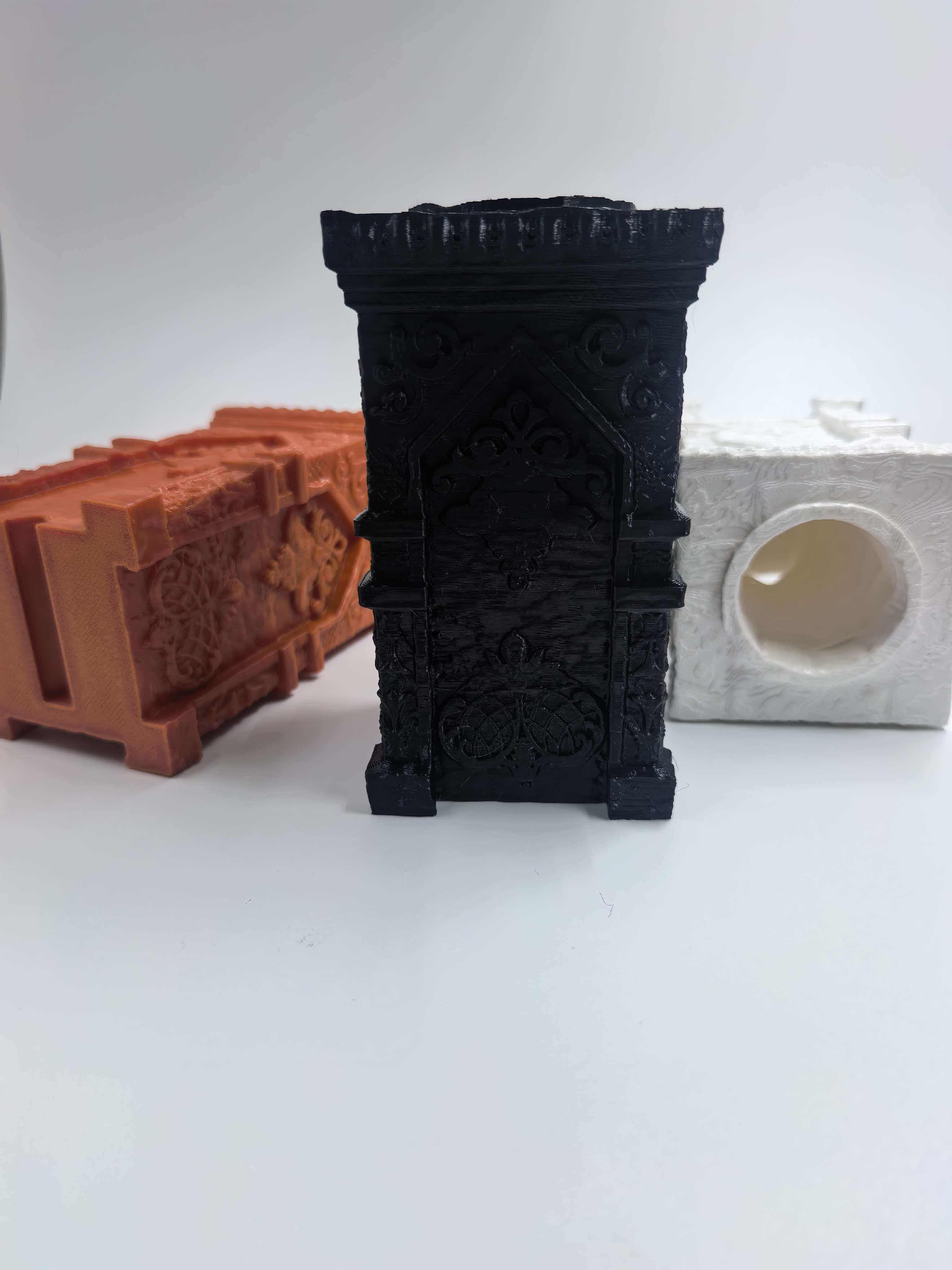 Kotak Dadu Mini Portabel Akses - Dice Tower Wooden ulasan dan harga