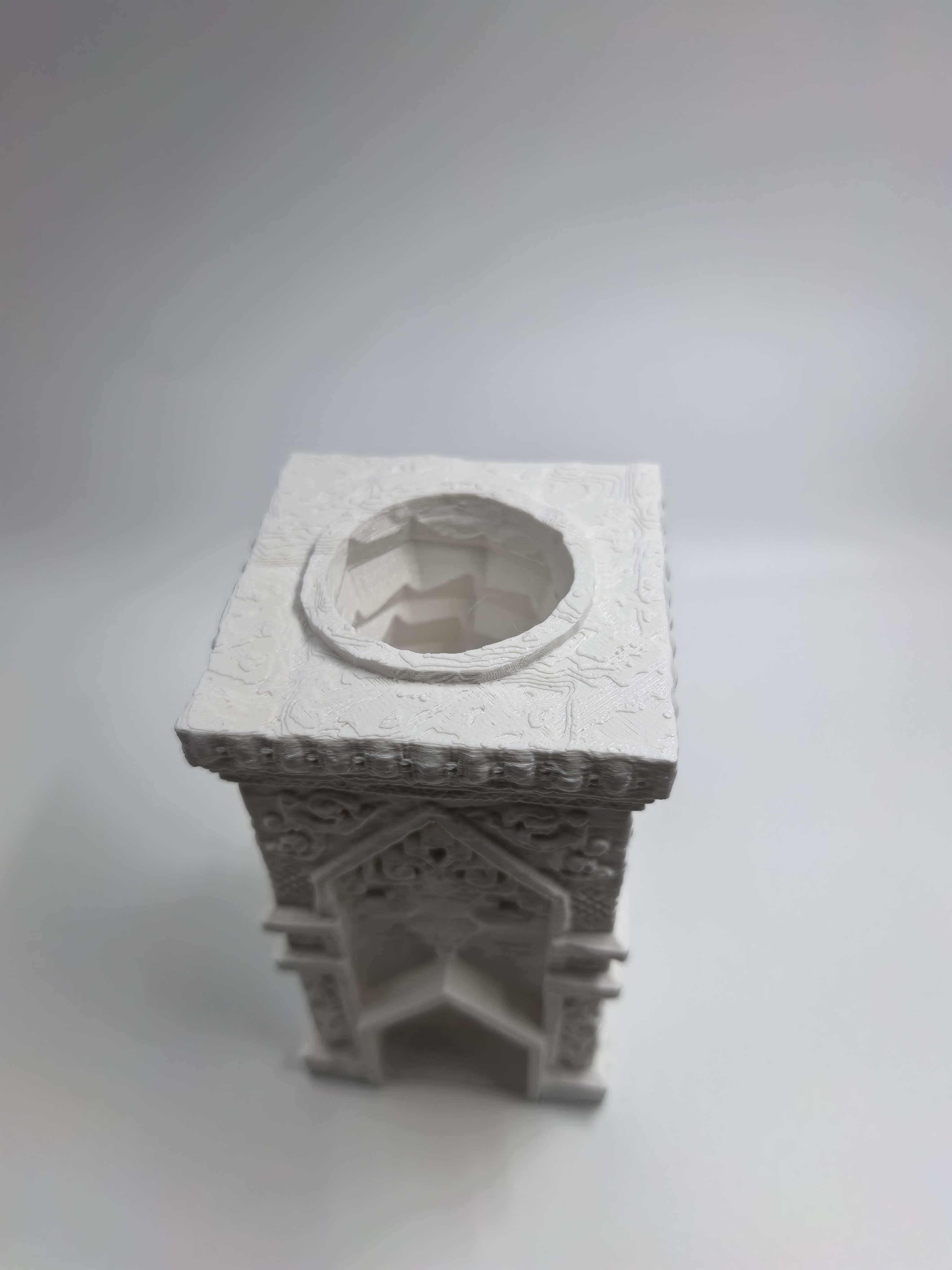 Kotak Dadu Mini Portabel Akses - Dice Tower Wooden ulasan dan harga