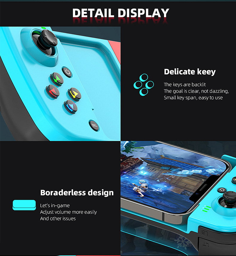 Gamepad Nirkabel Bluetooth D3  - Board Game Android ulasan dan harga