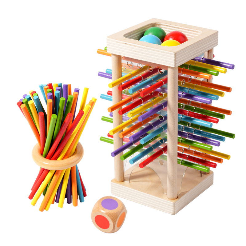 Mainan Edukatif - Permainan Da - Dice Tower Wooden ulasan dan harga