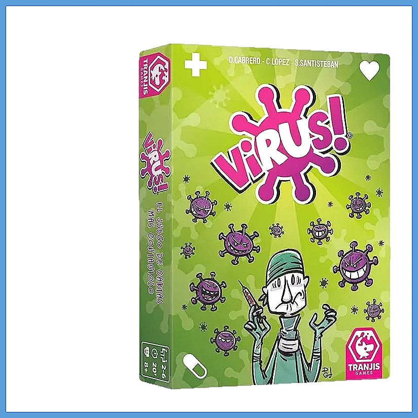 Set Permainan Kartu Strategi K - Board Game Virus ulasan dan harga