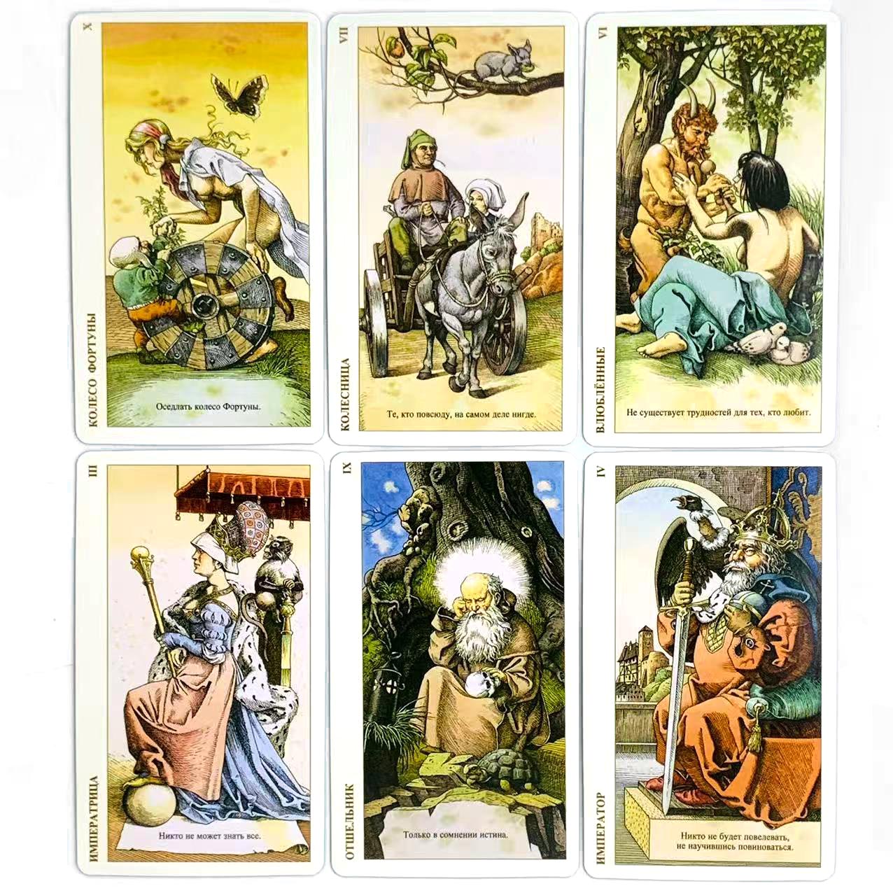 Kartu Tarot Rusia Permainan Pa - Board Game Design ulasan dan harga