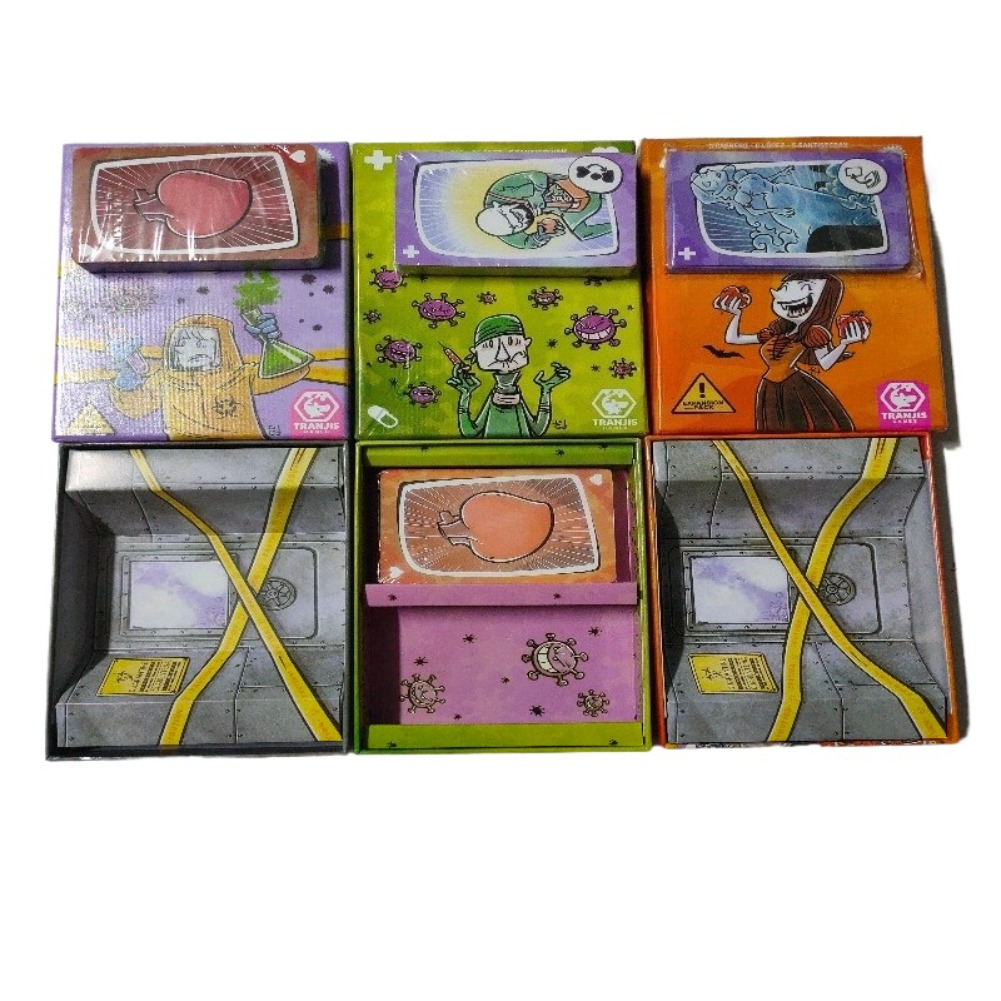 Permainan kartu interaktif ter - Board Game Virus ulasan dan harga